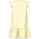 Name It Pear Sorbet Sea Shells White Nmfvida Capsl Kjole