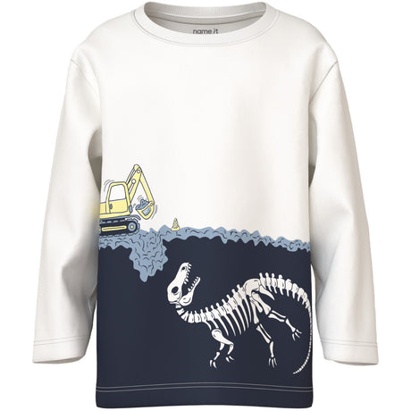 Name It Cloud Dancer Dino Excavator Nmmvilasse Ls Nreg Topp