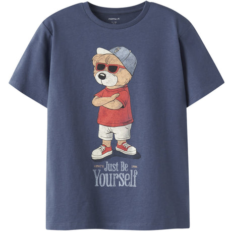Name It Vintage Indigo Nkmdobs Ss Nreg Topp Box