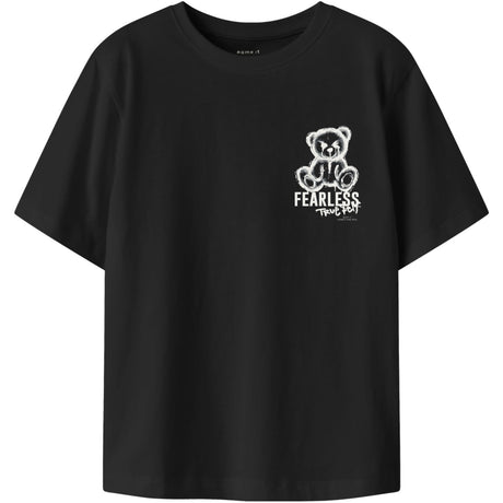 Name It Black Nkmdipo Ss Nreg Topp Box