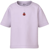 Name It Lavender Fog Ladybug Embroidery Nmfvictoria Ss Nreg Topp