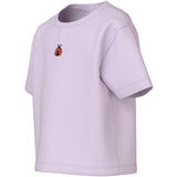 Name It Lavender Fog Ladybug Embroidery Nmfvictoria Ss Nreg Topp