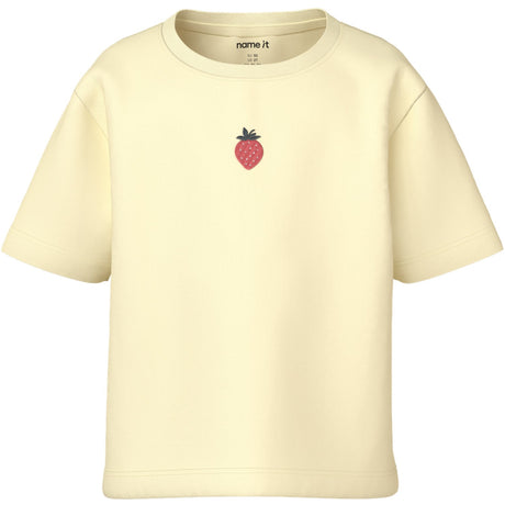 Name It Pear Sorbet Strawberry Embroidery Nmfvictoria Ss Nreg Topp