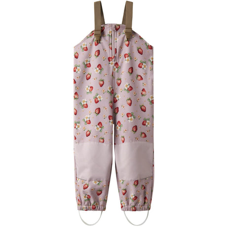 Name It Keepsake Lilac Strawberry Nmfalfa08 Softshell Smekke Bukser Aop Fo