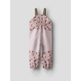Name It Keepsake Lilac Strawberry Nmfalfa08 Softshell Smekke Bukser Aop Fo