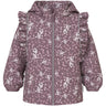 Name It Grape Shake Floral Dream Nmfalfa08 Softshell Jakke Frill Aop Fo