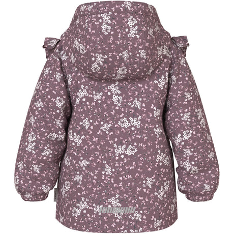 Name It Grape Shake Floral Dream Nmfalfa08 Softshell Jakke Frill Aop Fo
