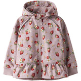 Name It Keepsake Lilac Strawberry Nmfalfa08 Softshell Jakke Peblum Fo