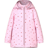 Name It Cherry Blossom Small Hearts Nmfmaxi Jakke Li Aop Noos