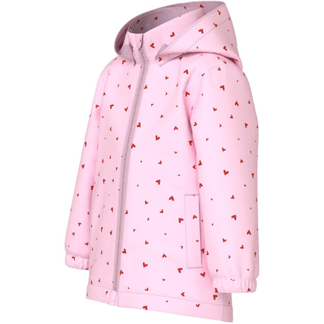 Name It Cherry Blossom Small Hearts Nmfmaxi Jakke Li Aop Noos