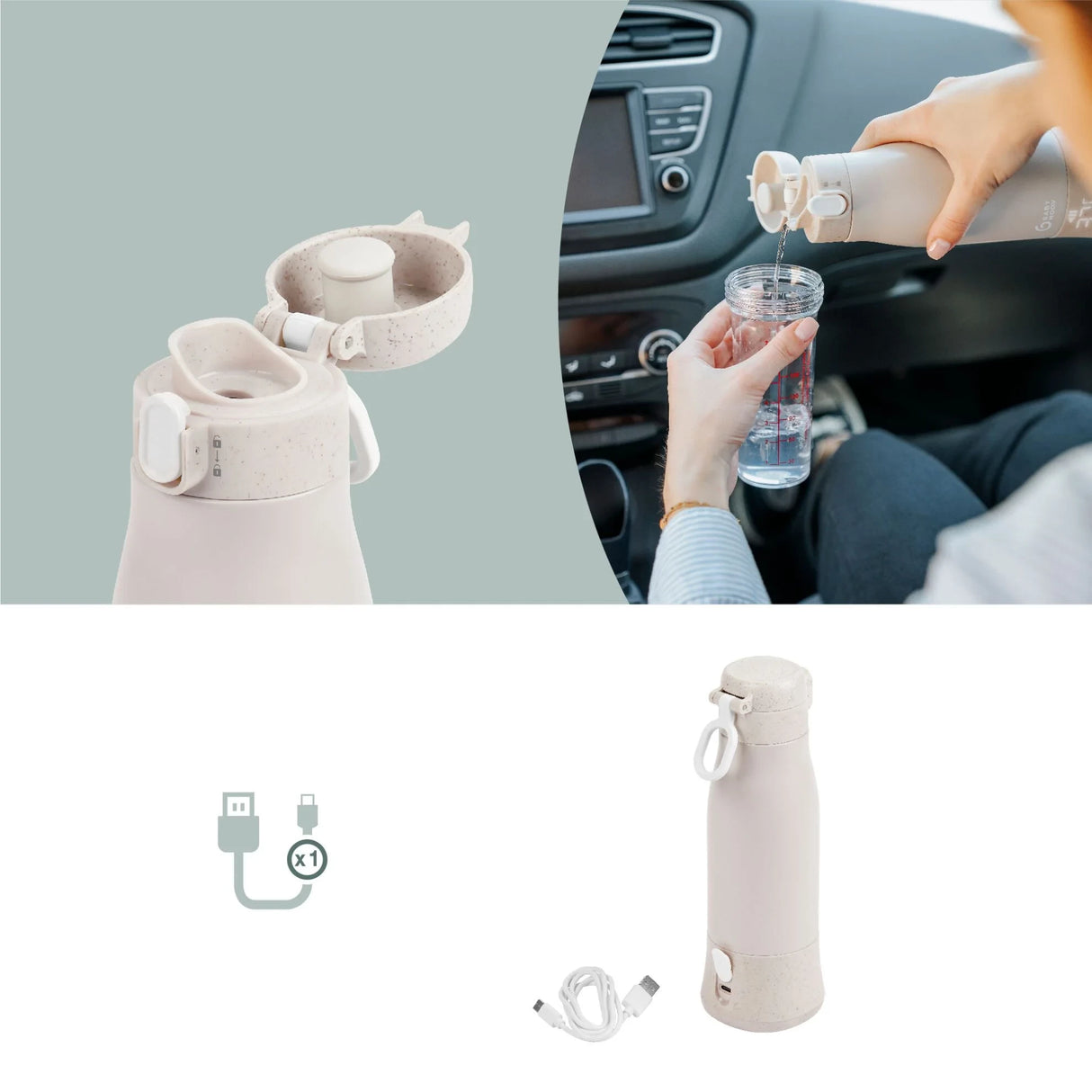 Babymoov Beige Moov & Feed Flaskevarmer