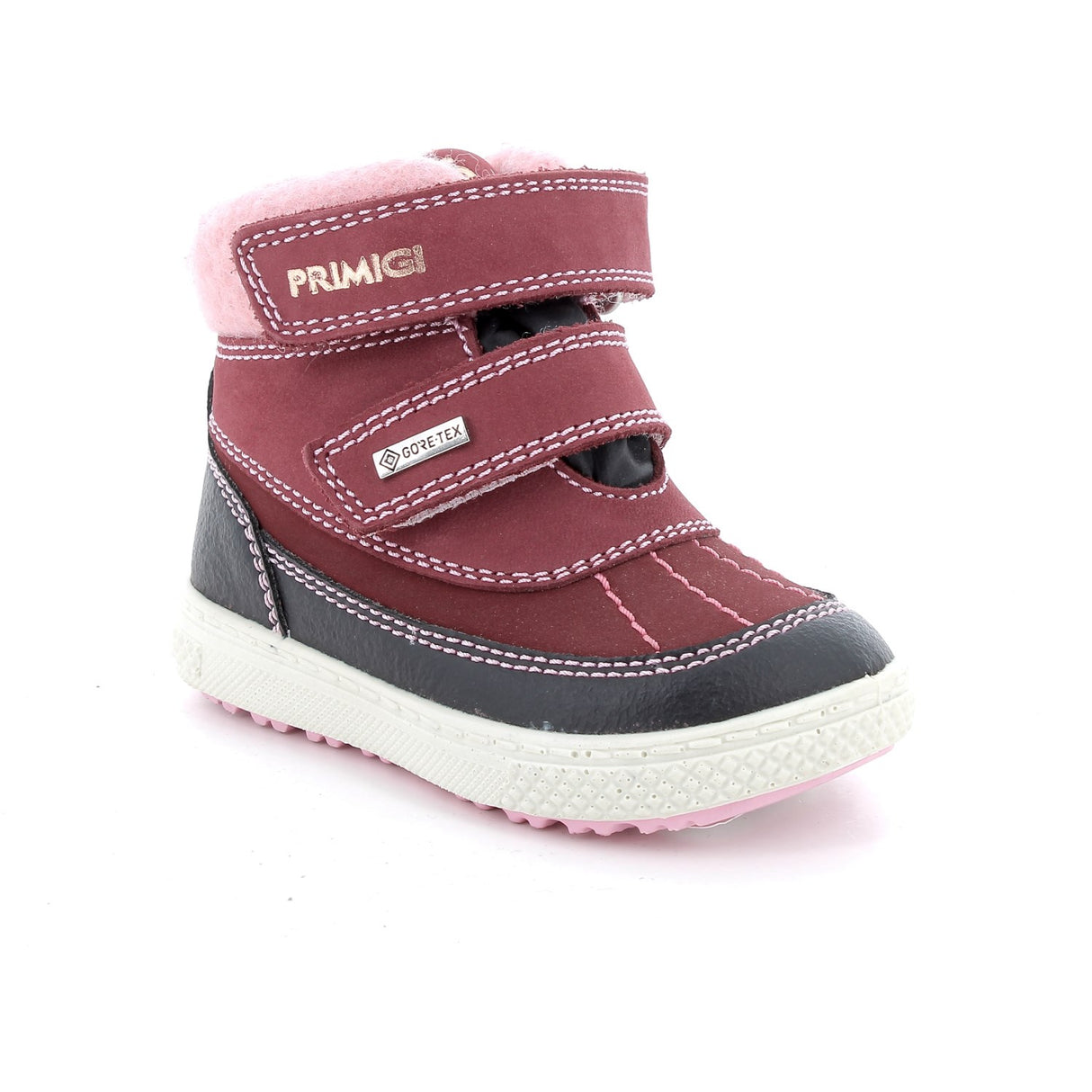 PRIMIGI Vino/Nero/Bordo Ankle Støvler