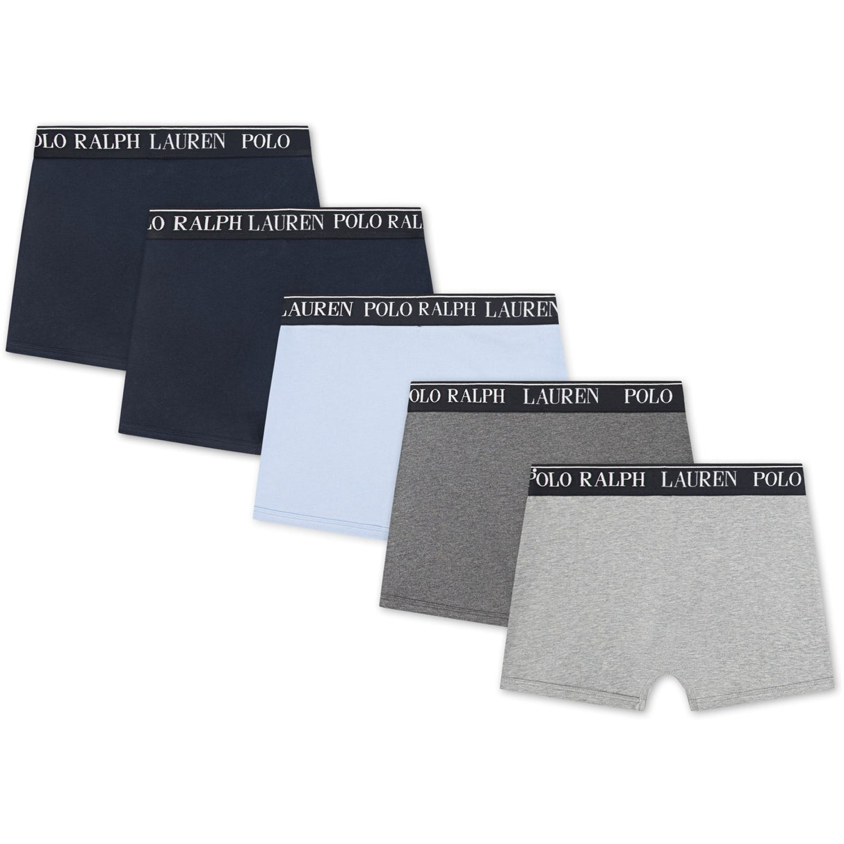 Polo Ralph Lauren Office Blue Bomull Stretch 5-Pack Boxer