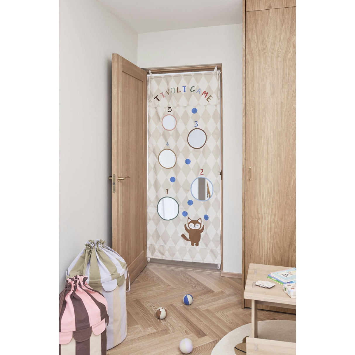 OYOY Rose/Purple Saga Basket Sett Of 2