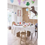 OYOY Offwhite Birthday Tablecloth