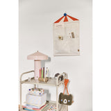 OYOY Clay/Red Circus Wall Oppbevaring 1