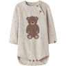 Lil'Atelier Turtledove Teddy Nbngalto Ria Ls Strikk Body Lil