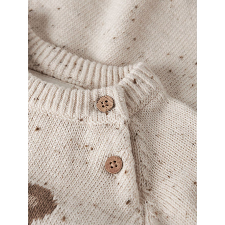 Lil'Atelier Turtledove Teddy Nbngalto Ria Ls Strikk Body Lil