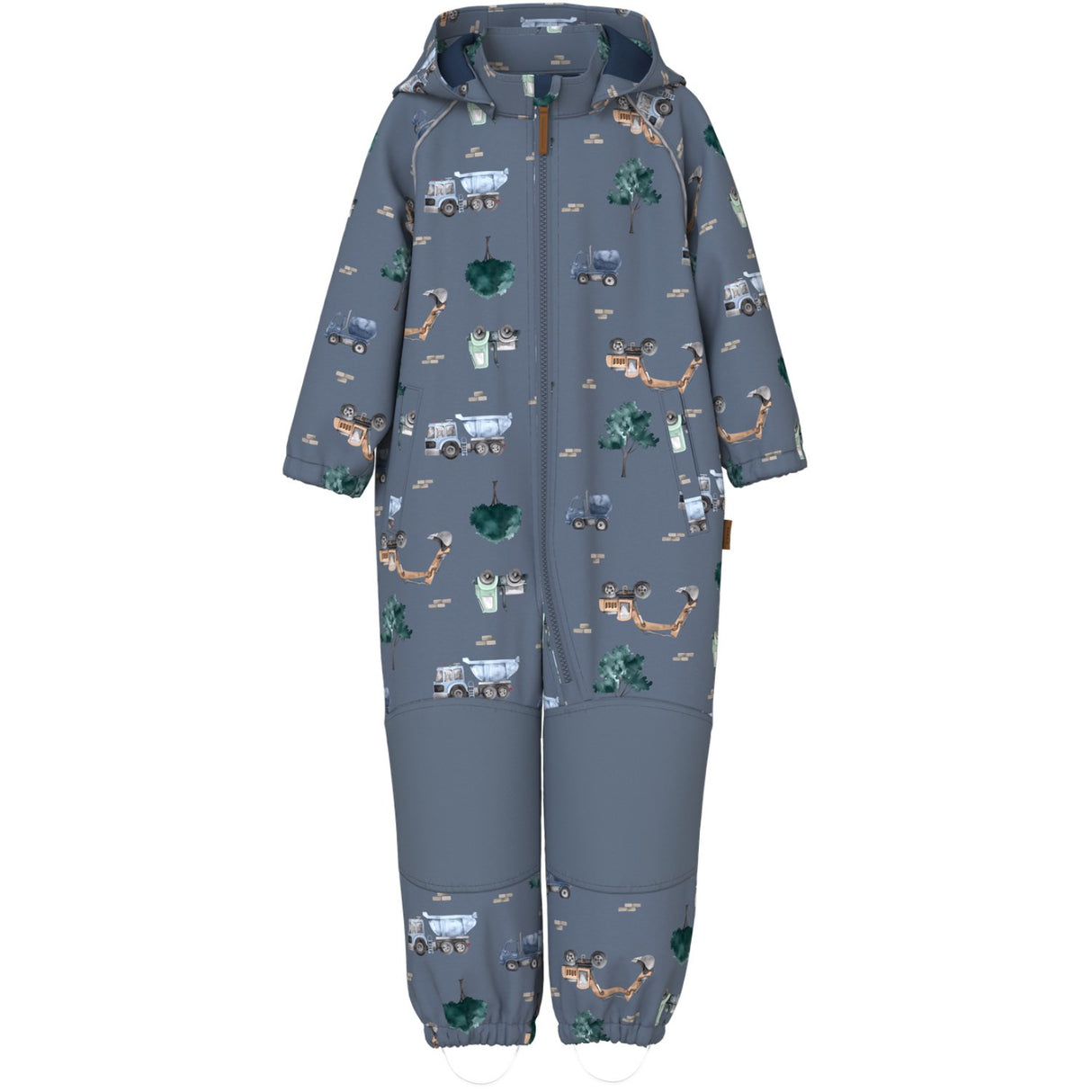 Name It Flint Stone Work Nmmalfa08 Softshell Drakt Aop 1Fo Noos
