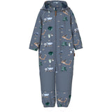 Name It Flint Stone Work Nmmalfa08 Softshell Drakt Aop 1Fo Noos
