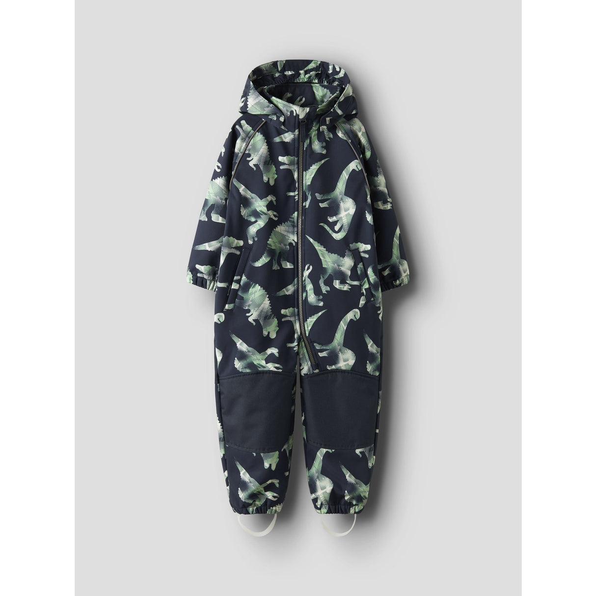 Name It Dark Sapphire Graphic Dino Nmmalfa08 Softshell Drakt Aop 1Fo Noos