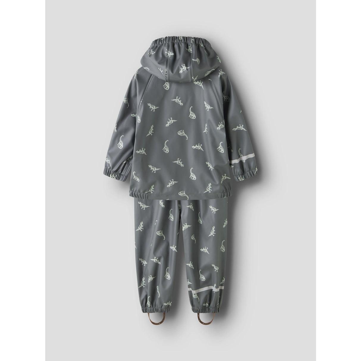 Name It Balsam Green Dino Nmmdry10 Rain Sett Aop Fo