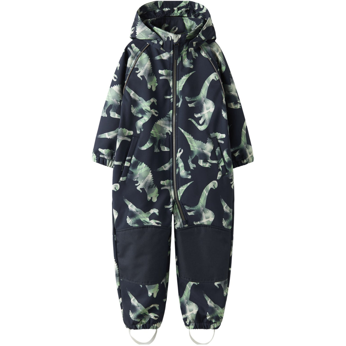 Name It Dark Sapphire Graphic Dino Nmmalfa08 Softshell Drakt Aop 1Fo Noos