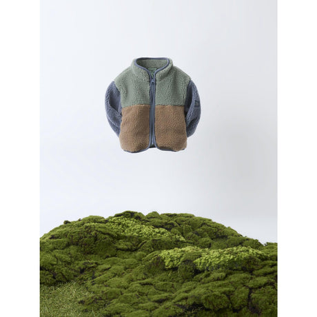 Name It Chinois Green Nbmmimba Sherpa Jakke