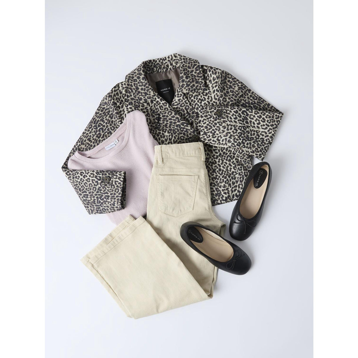 Name It Birch Nkfmadelin Trench Frakk Kort Aop