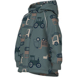 Name It Balsam Green Machines Nmmalfa08 Softshell Jakke Aop Fo