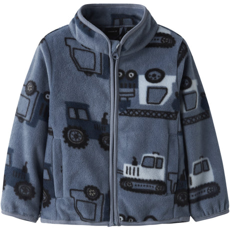 Name It Flint Stone Nmmmeeko Fleece Jakke Aop2 Noos