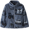Name It Flint Stone Nmmmeeko Fleece Jakke Aop2 Noos