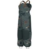 Name It Balsam Green Machines Nmmalfa08 Softshell Smekke Bukser Aop Fo