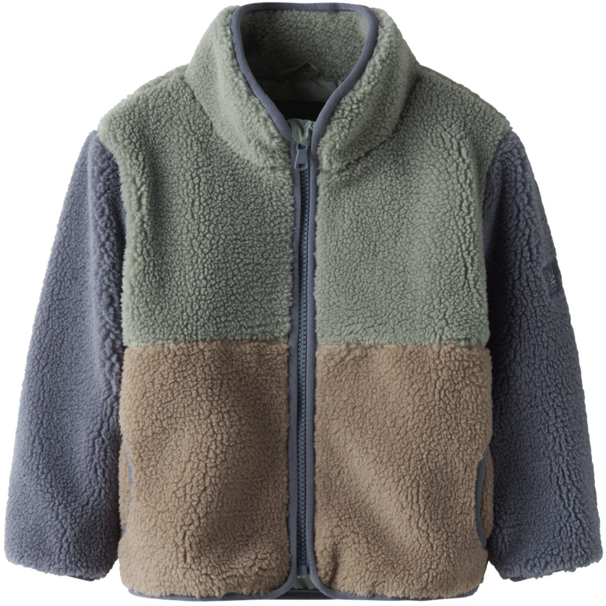 Name It Chinois Green Nmmmimba Sherpa Jakke