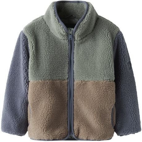 Name It Chinois Green Nmmmimba Sherpa Jakke
