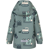 Name It Chinois Green Nmmmax Jakke Li Aop Noos