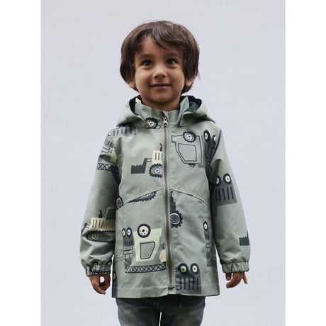 Name It Chinois Green Nmmmax Jakke Li Aop Noos