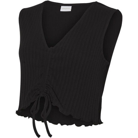 Mama;licious Black Mlhatha Sl Crop Jrs Topp