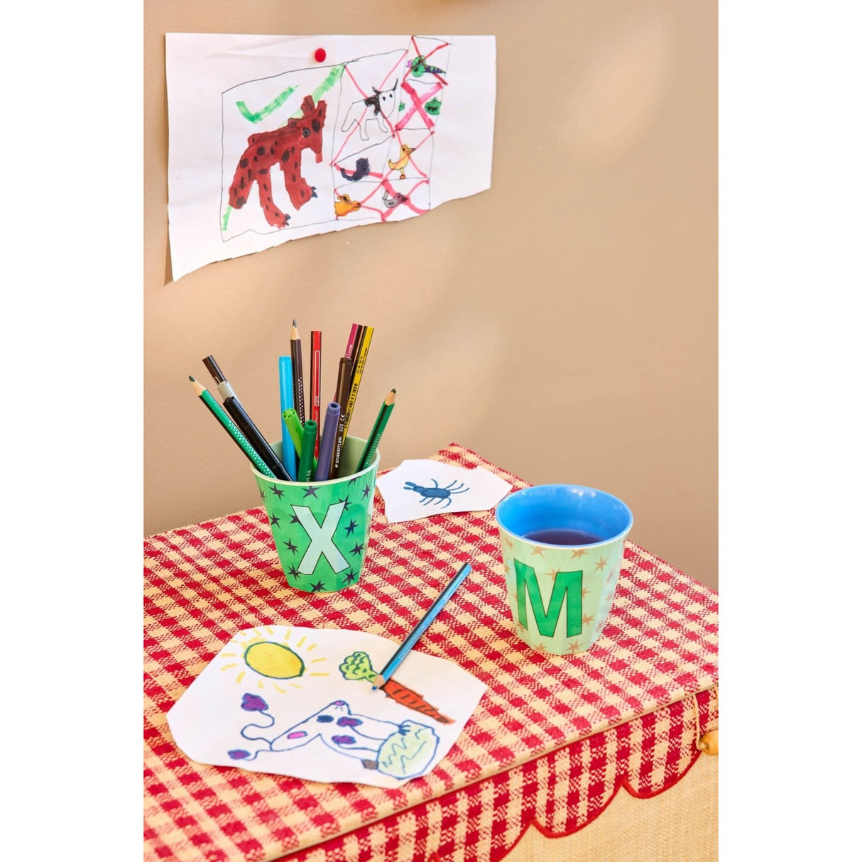 Rice Flowers Medium Melamin Kopp Med The Letter X