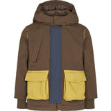 MarMar Tech. Outerwear Solid Deep Choco Block Omas Jakke