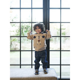 Hust & Claire Biscuit Pelle Strikk Strong Man