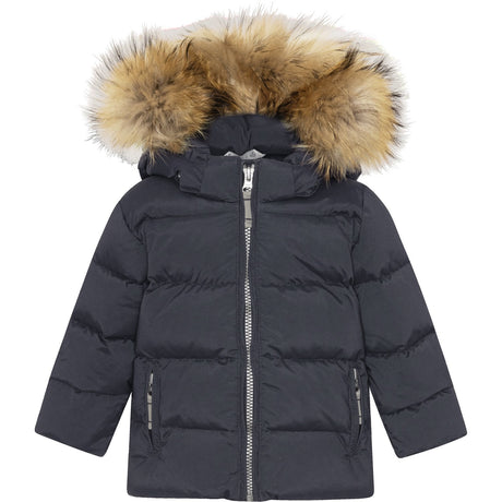Ver De Terre 600 Navy Baby Down Jakke W/Fur