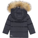 Ver De Terre 600 Navy Baby Down Jakke W/Fur