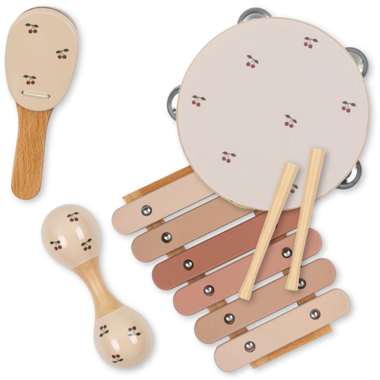 Konges Sløjd Cherry Musikk Sett Cherry Fsc