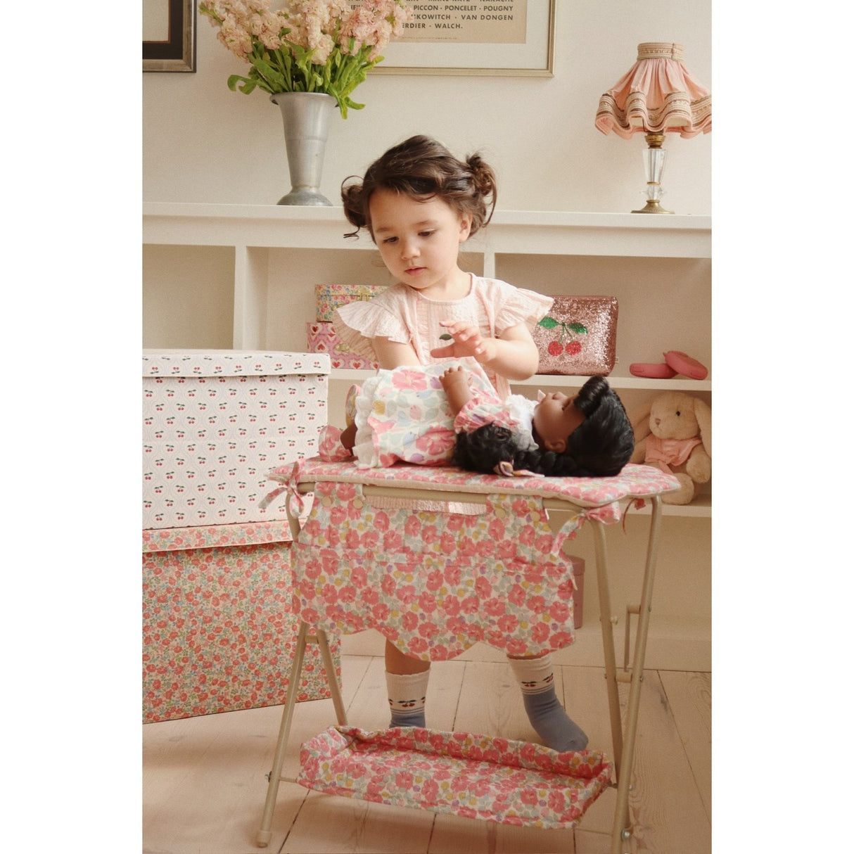 Konges Sløjd Rose Anglaise Dukke Changing Table