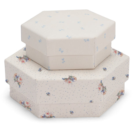 Konges Sløjd Flower Bouquet /Petit Bisou Blue Vattert Box Sett
