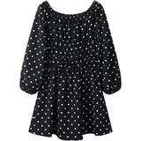 Name It Black Nkfrachel Ls Kjole