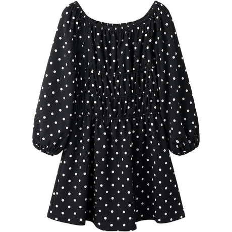 Name It Black Nkfrachel Ls Kjole