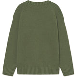 Les Deux Kids Chive Green Brad Roundneck Strikk Kids
