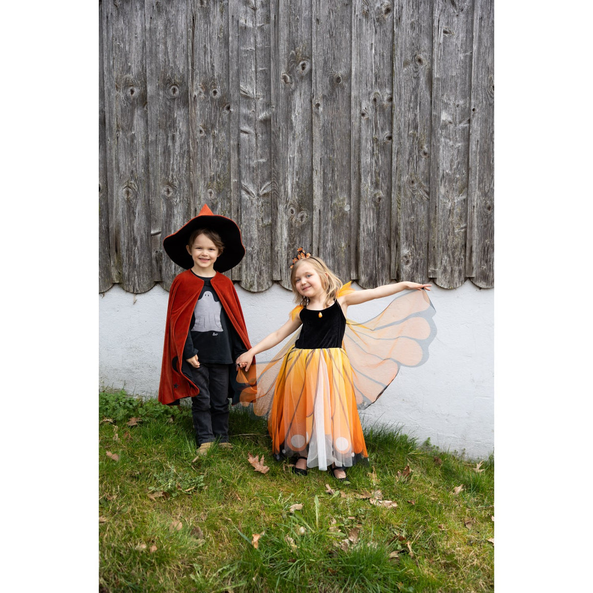 Great Pretenders Autum Embers Wizard Cape With Lue